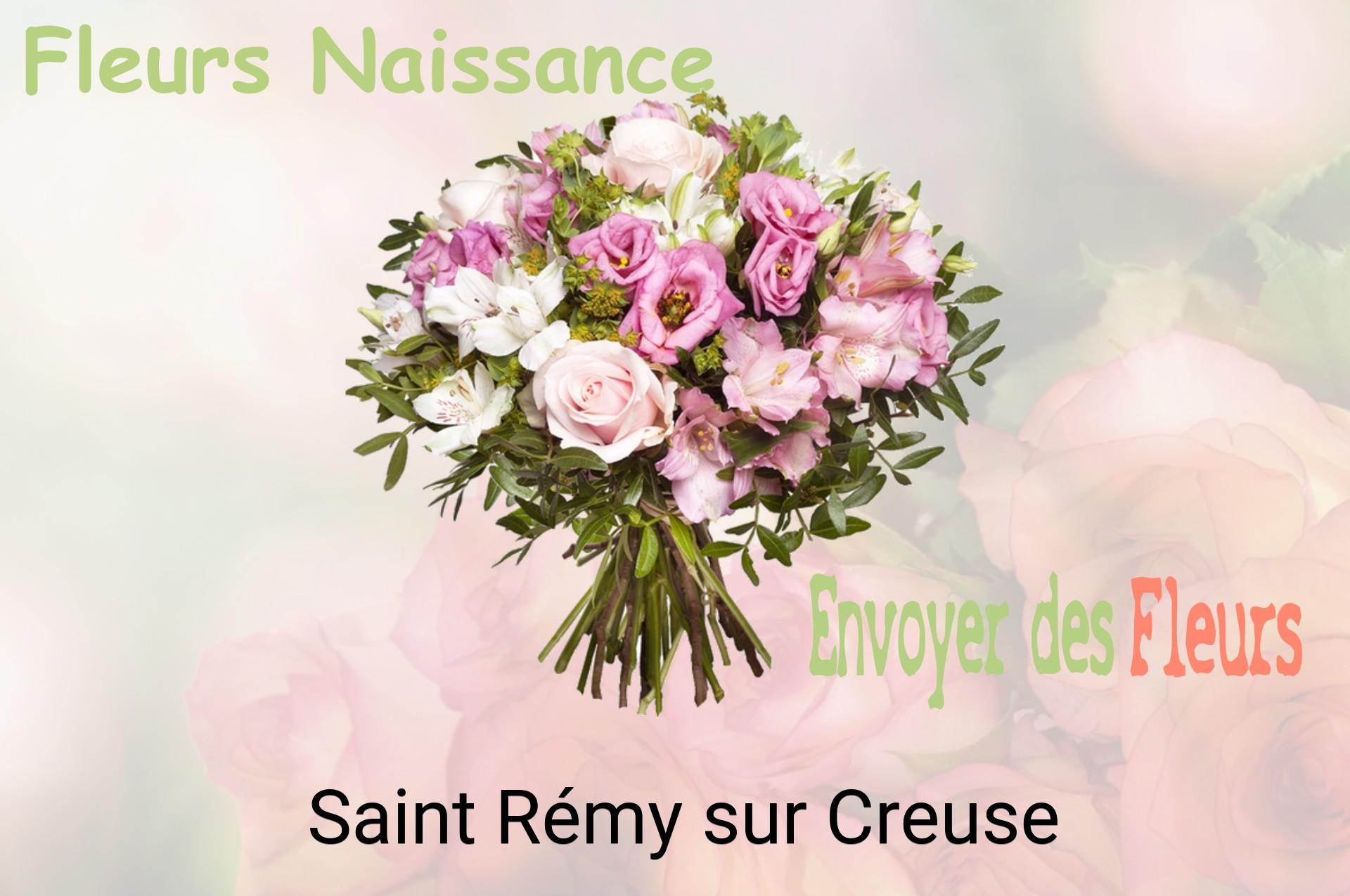 Bouquet de fleurs de naissance livré à Saint-Rémy-sur-Creuse