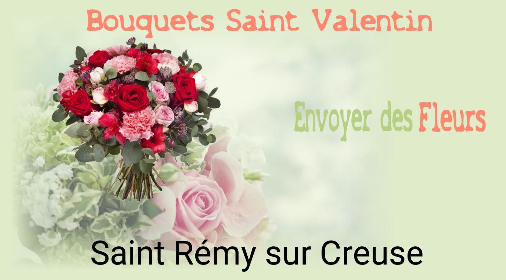 Roses de Saint-Valentin livrées à Saint-Rémy-sur-Creuse